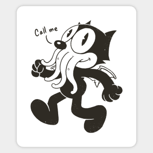 Cthulhu the Cat Sticker